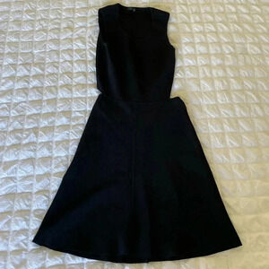 Marciano black open black knit Aline dress